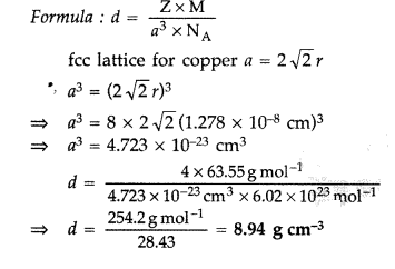 Class 12 Chemistry Chapter 1 Question Answer